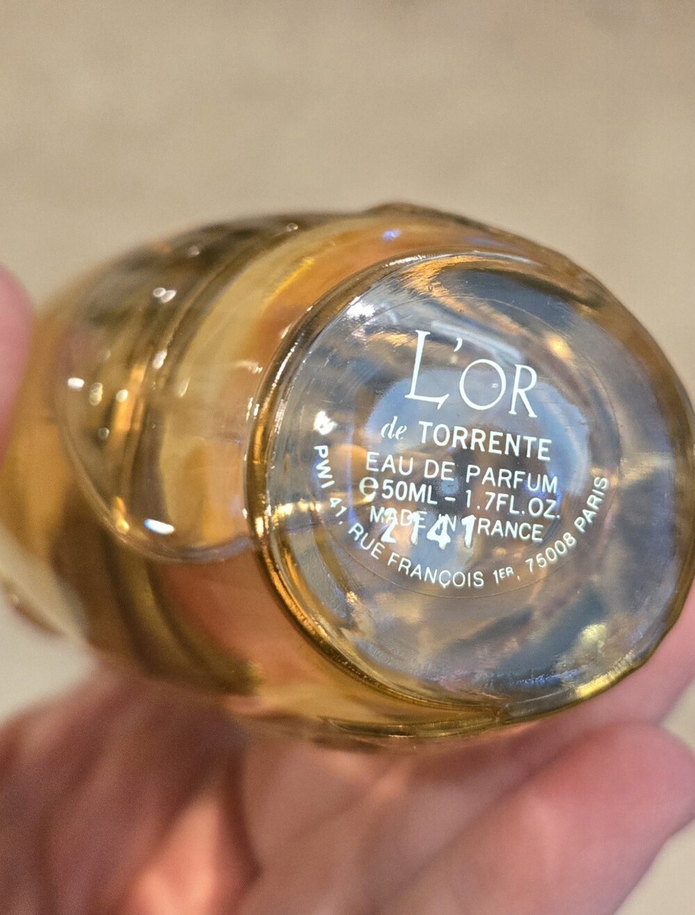 L’Or de Torrente Eau de Parfum – Vintage, Discontinued Fragrance 1.7 oz - Picture 2 of 5